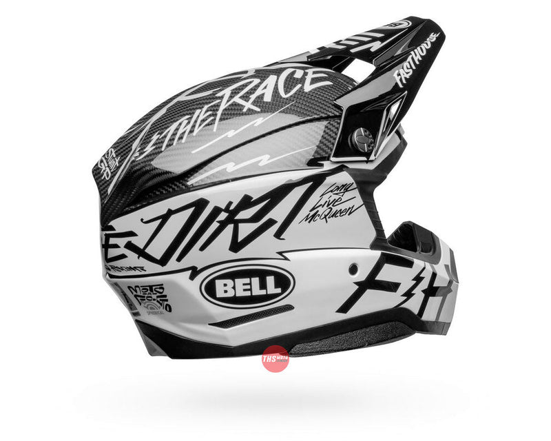 Bell MOTO-10 SPHERICAL Fasthouse DITD LE Black Size Off Road Helmet Small 56cm