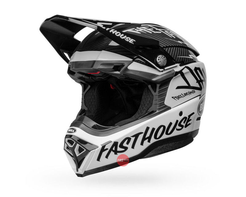 Bell MOTO-10 SPHERICAL Fasthouse DITD LE Black Size Small 56cm