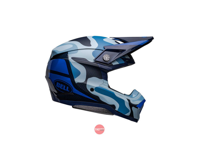 Bell MOTO-10 SPHERICAL Ferrandis Mechant Blue Off Road Helmet Size XL 62cm