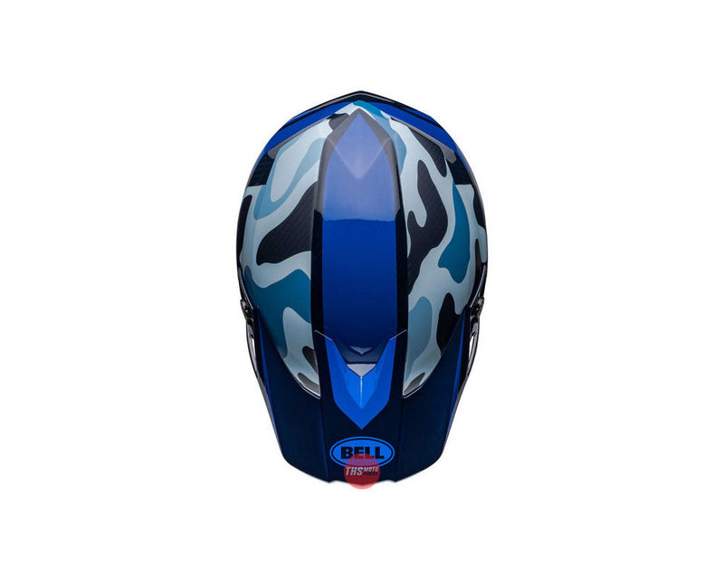Bell MOTO-10 SPHERICAL Ferrandis Mechant Blue Off Road Helmet Size XL 62cm