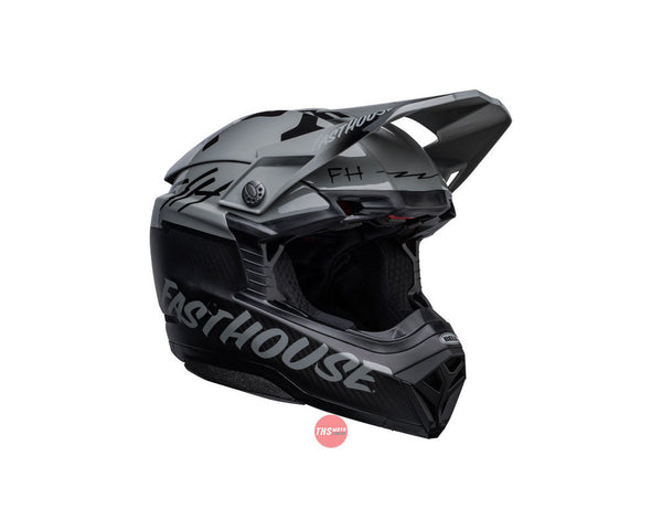 Bell MOTO-10 SPHERICAL Fasthouse BMF LE Grey/Black Off Road Helmet Size Large 60cm