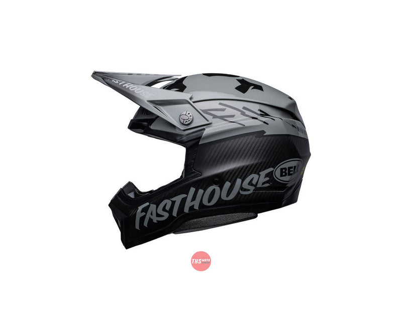 Bell MOTO-10 SPHERICAL Fasthouse BMF LE Grey/Black Size XL 62cm