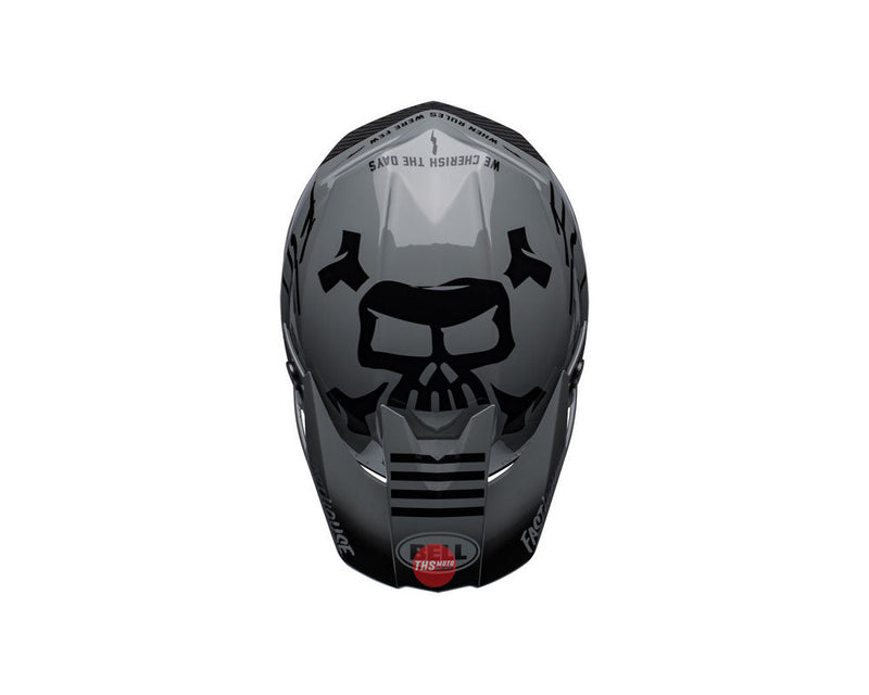 Bell MOTO-10 SPHERICAL Fasthouse BMF LE Grey/Black Size Large 60cm