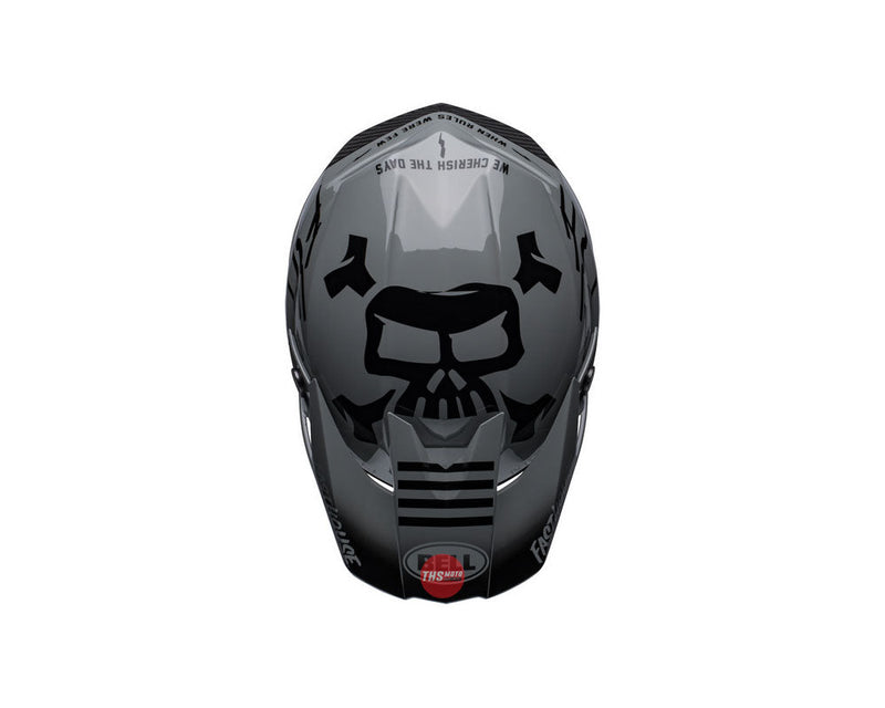 Bell MOTO-10 SPHERICAL Fasthouse BMF LE Grey/Black Off Road Helmet Size Medium 58cm