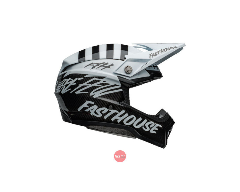 Bell MOTO-10 SPHERICAL Fasthouse Mod Squad White/Black Size XL 62cm