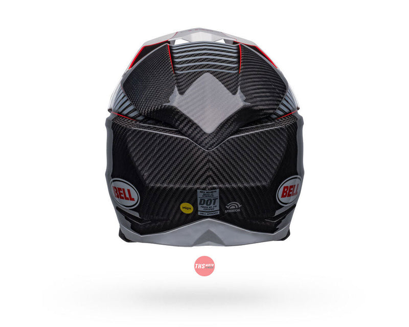 Bell MOTO-10 SPHERICAL Rhythm White/Black Off Road Helmet Size XL 62cm
