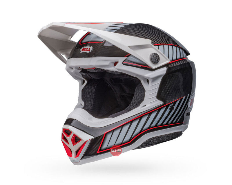 Bell MOTO-10 SPHERICAL Rhythm White/Black Off Road Helmet Size XL 62cm