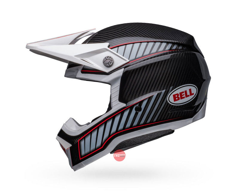 Bell MOTO-10 SPHERICAL Rhythm White/Black Off Road Helmet Size XL 62cm