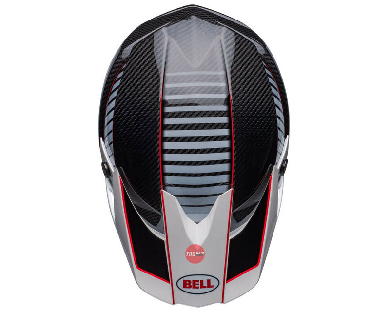 Bell MOTO-10 SPHERICAL Rhythm White/Black Size Large 60cm