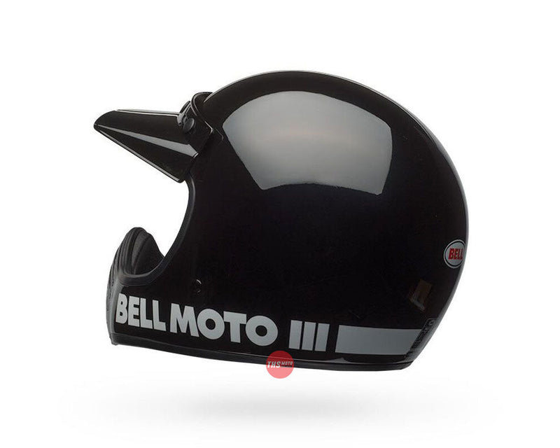 Bell MOTO-3 Classic Gloss Black Road Helmet Size XL 62cm