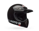 Bell MOTO-3 Classic Gloss Black Road Helmet Size Small 56cm