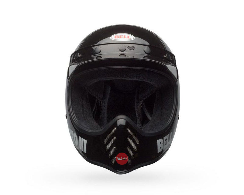 Bell MOTO-3 Classic Gloss Black Size Large 60cm