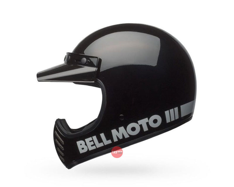 Bell MOTO-3 Classic Gloss Black Size Small 56cm