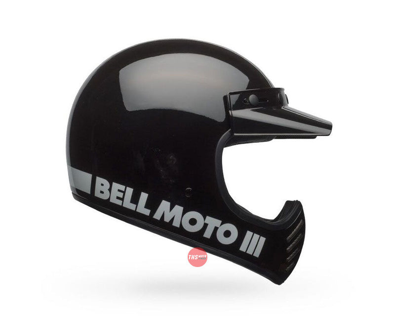 Bell MOTO-3 Classic Gloss Black Size Medium 58cm