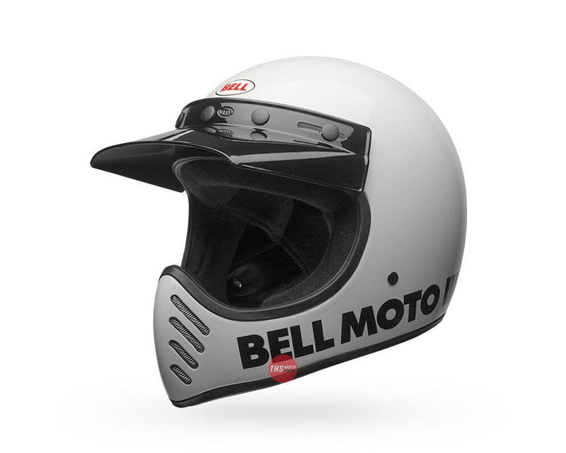 Bell MOTO-3 Classic Gloss White Size Large 60cm