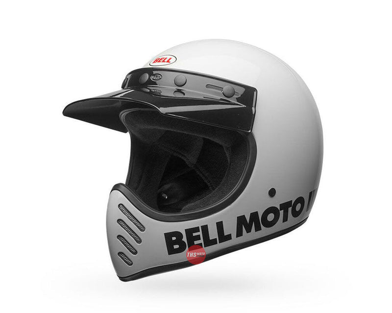 Bell MOTO-3 Classic Gloss White Size Small 56cm