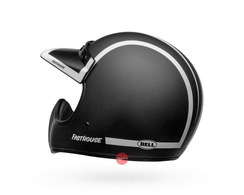 Bell MOTO-3 Fasthouse Old Road Black/White Road Helmet Size Small 56cm