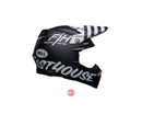 Bell MOTO-9S FLEX Fasthouse Flex Crew Matte Black/White Size Large 60cm