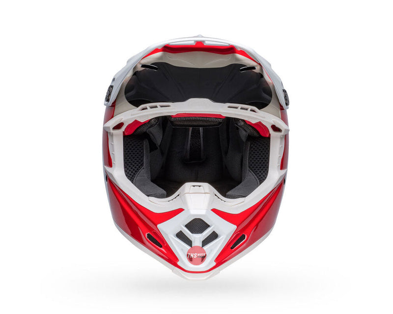 Bell MOTO-9S FLEX Hello Cousteau Reef White/Red Size Medium 58cm