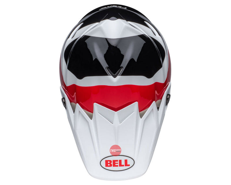 Bell MOTO-9S FLEX Hello Cousteau Reef White/Red Size Medium 58cm