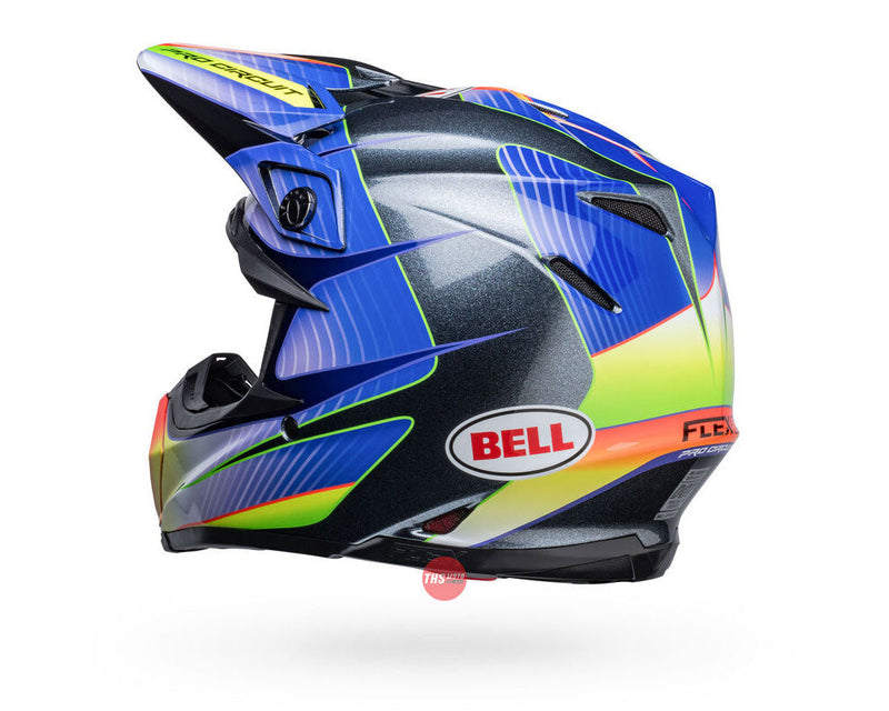 Bell MOTO-9S FLEX Pro Circuit 23 Silv/Met Flake Size Small 56cm