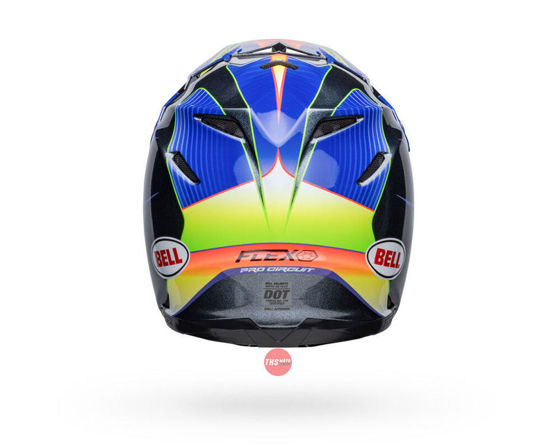 Bell MOTO-9S FLEX Pro Circuit 23 Silv/Met Flake Size Small 56cm