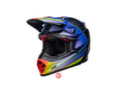 Bell MOTO-9S FLEX Pro Circuit 23 Silv/Met Flake Size Large 60cm