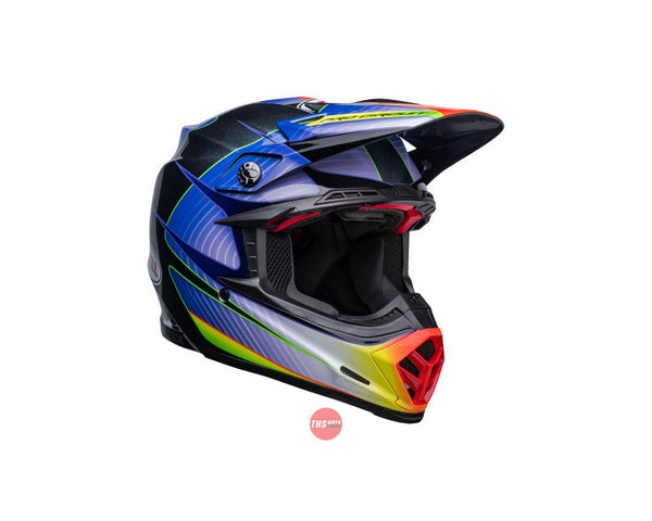 Bell MOTO-9S FLEX Pro Circuit 23 Silv/Met Flake Size Small 56cm