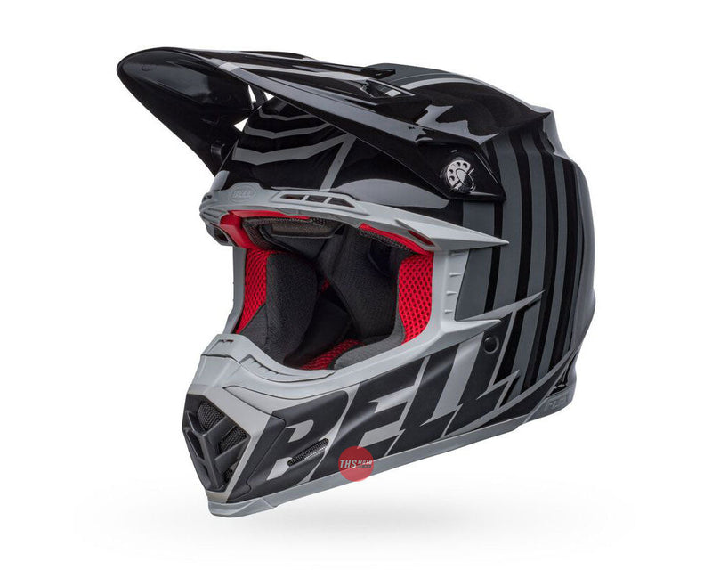 Bell MOTO-9S FLEX Sprint Matte/Gloss Black/Grey Size Small 56cm