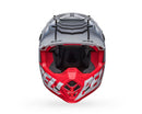 Bell MOTO-9S FLEX Sprint Matte Gloss White/Red Size Medium 58cm