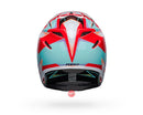 Bell MOTO-9S FLEX Tagger Edge White/Aqua Size Medium 58cm
