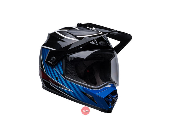 Bell MX-9 ADV MIPS Dalton Gloss Black / Blue Size Small 56cm