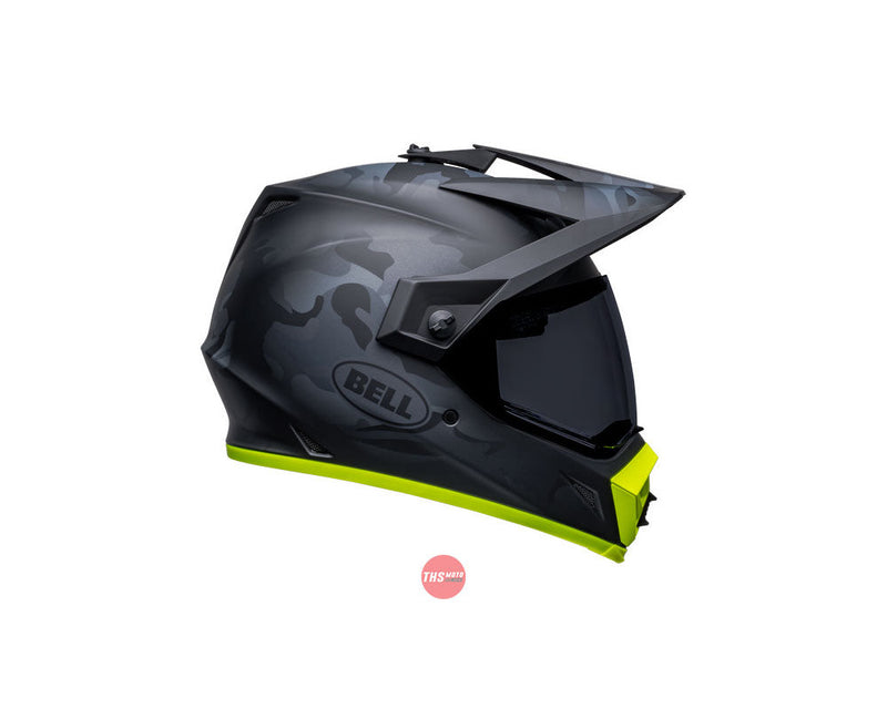 Bell MX-9 ADV MIPS Stealth Camo Matte Black / Hi-Viz Yellow Size XL 62cm