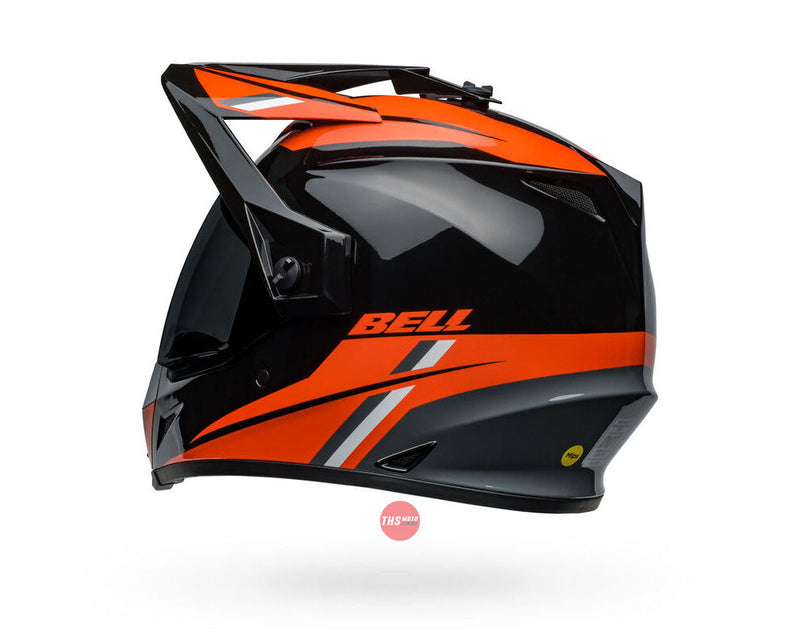 Bell MX-9 ADV MIPS Alpine Gloss Black / Orange Size Medium 58cm