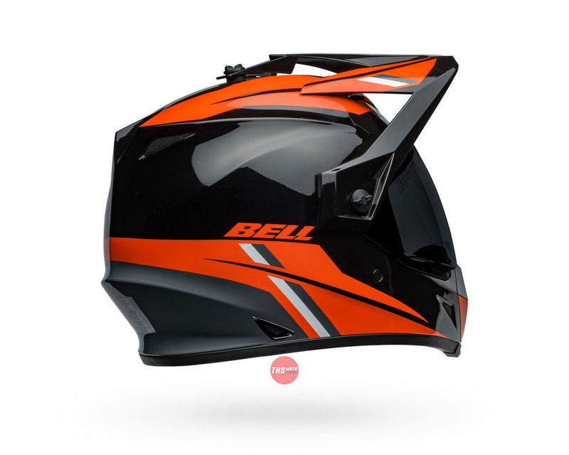 Bell MX-9 ADV MIPS Alpine Gloss Black/Orange Size Small 56cm