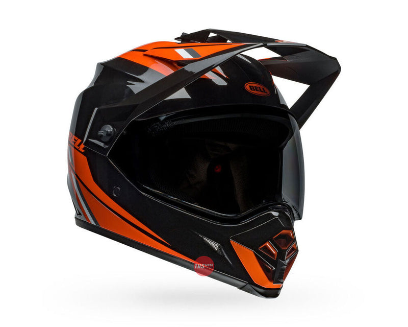 Bell MX-9 ADV MIPS Alpine Gloss Black/Orange Size XL 62cm