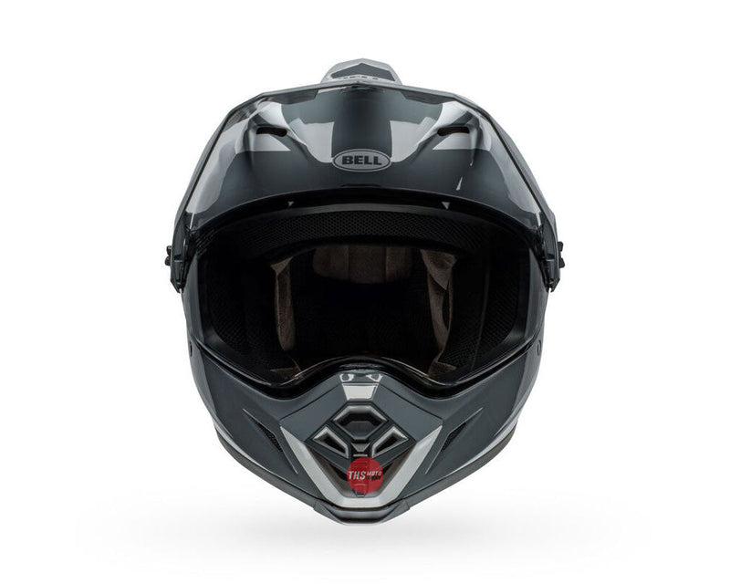 Bell MX-9 ADV MIPS Alpine Gloss Grey / Blue Size Large 60cm