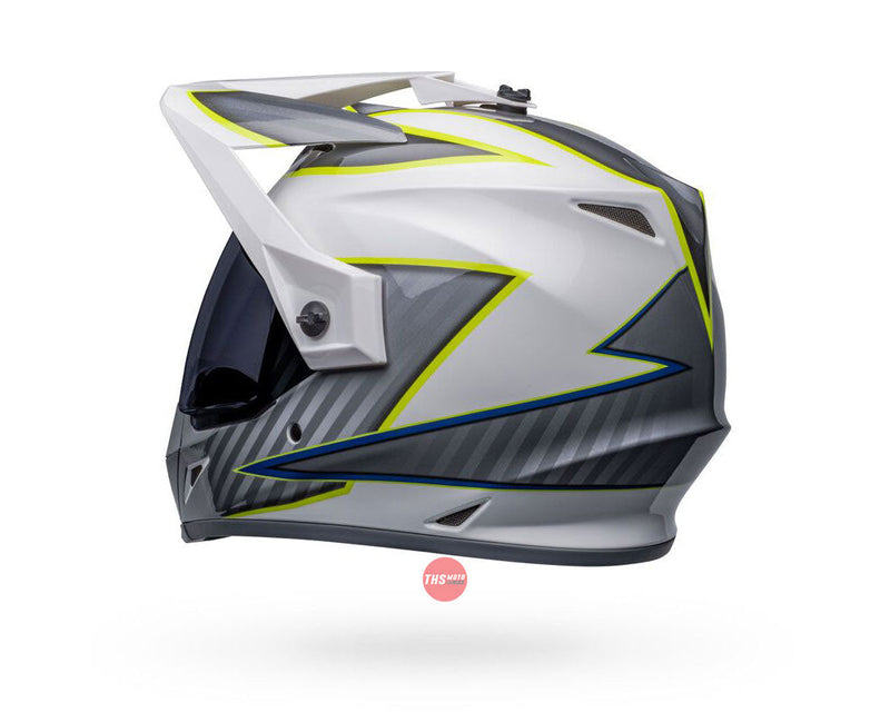 Bell MX-9 ADV MIPS Dalton White Hi-Viz Yellow Size XL 62cm
