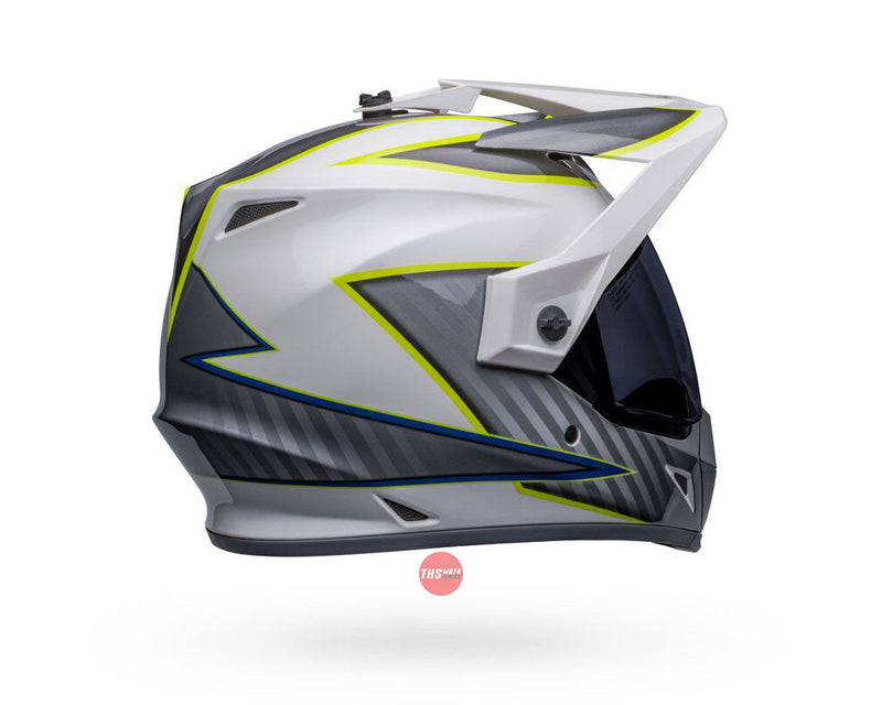 Bell MX-9 ADV MIPS Dalton White Hi-Viz Yellow Size XL 62cm