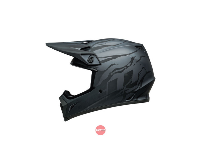 Bell MX-9 MIPS Decay Matte Black Size Large 60cm