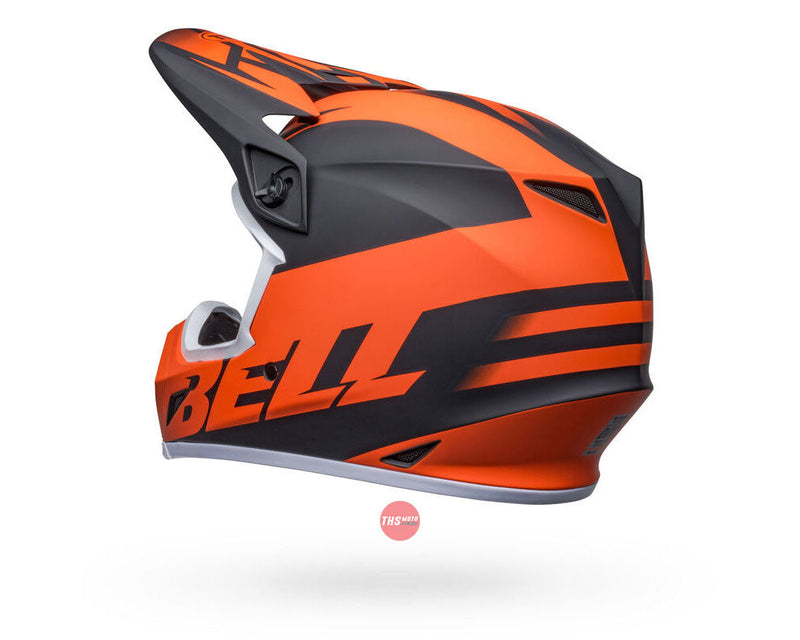 Bell MX-9 MIPS Disrupt Matte Black/Orange Size 2XL 64cm