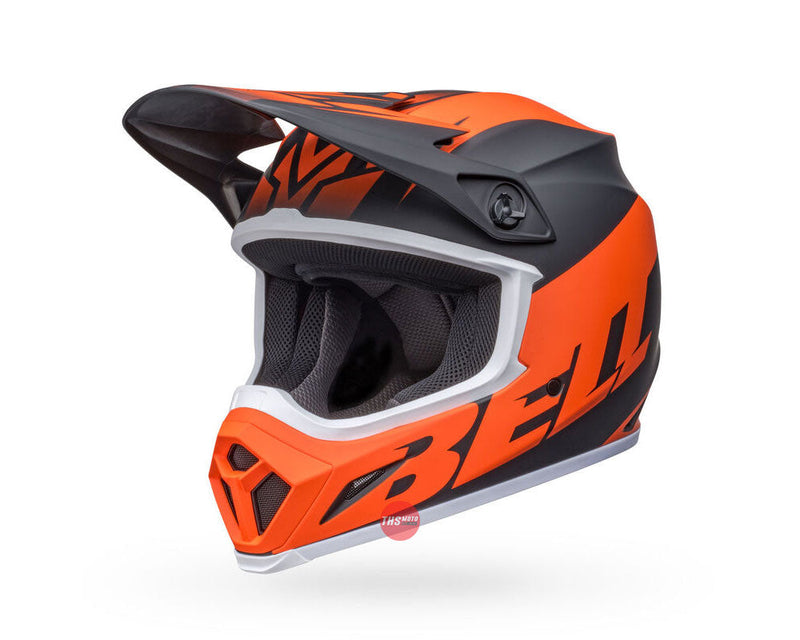 Bell MX-9 MIPS Disrupt Matte Black/Orange Size 2XL 64cm