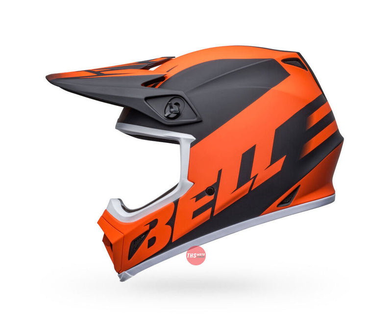 Bell MX-9 MIPS Disrupt Matte Black/Orange Size 2XL 64cm