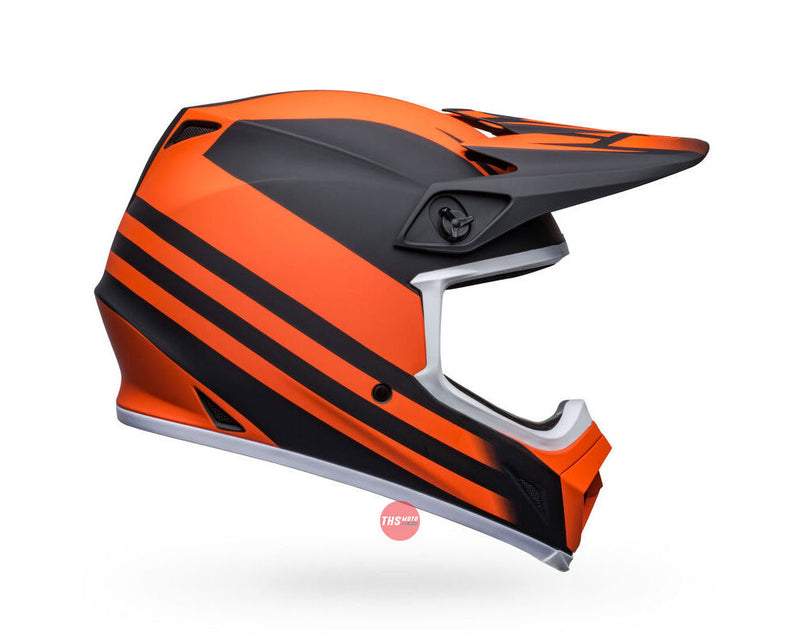 Bell MX-9 MIPS Disrupt Matte Black/Orange Size Medium 58cm