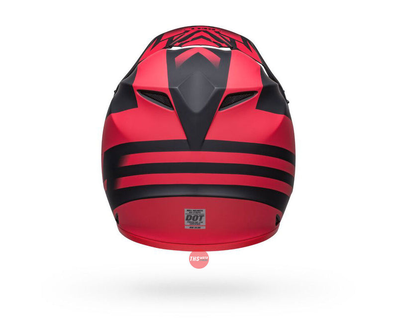 Bell MX-9 MIPS Disrupt Matte Black/Red Size Medium 58cm