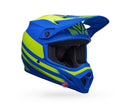 Bell MX-9 MIPS Disrupt Matte classic Blue/Hi-Viz Yellow Size Large 60cm