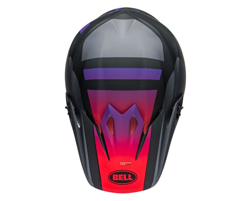 Bell MX-9 MIPS Alter Ego Matte Black/Red Size Medium 58cm