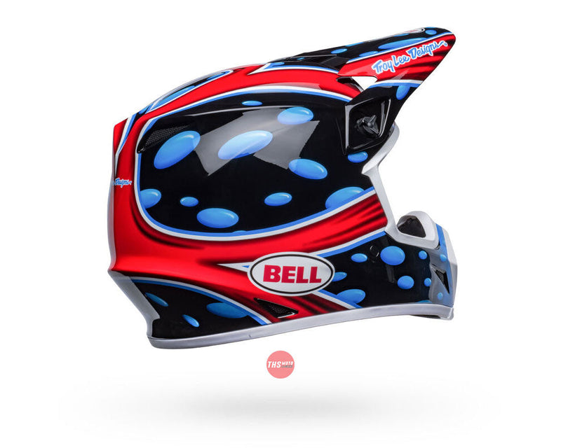 Bell MX-9 MIPS McGrath Showtime Gloss Black/Red Size XL 62cm