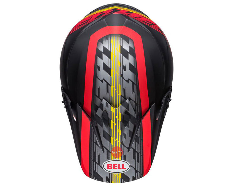 Bell MX-9 MIPS Offset Matte Black/Red Size XL 62cm