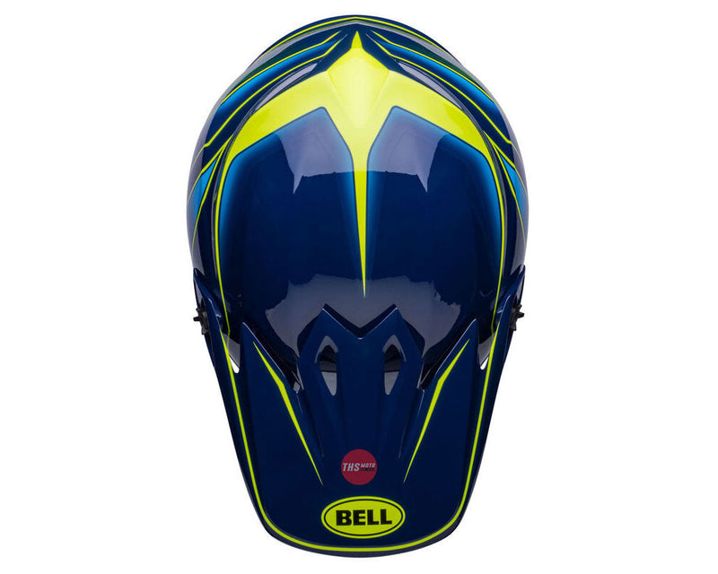 Bell MX-9 MIPS Zone Gloss Navy/Retina Size Medium 58cm